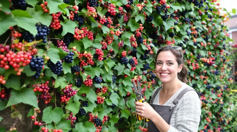 Ces 10 plantes grimpantes à baies transforment un mur nu en refuge à oiseaux, et peu les plantent