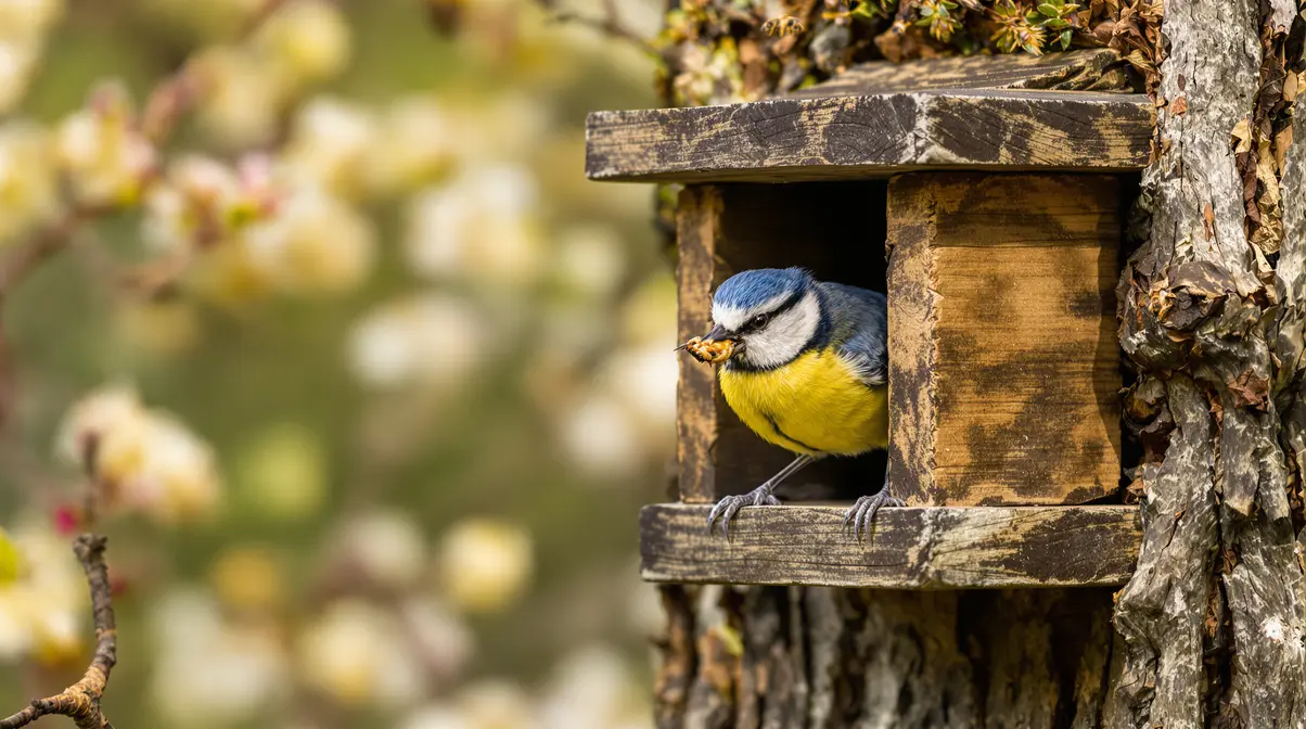 Frelon asiatique : cet oiseau du jardin protège vos abeilles si vous l’attirez dès mars