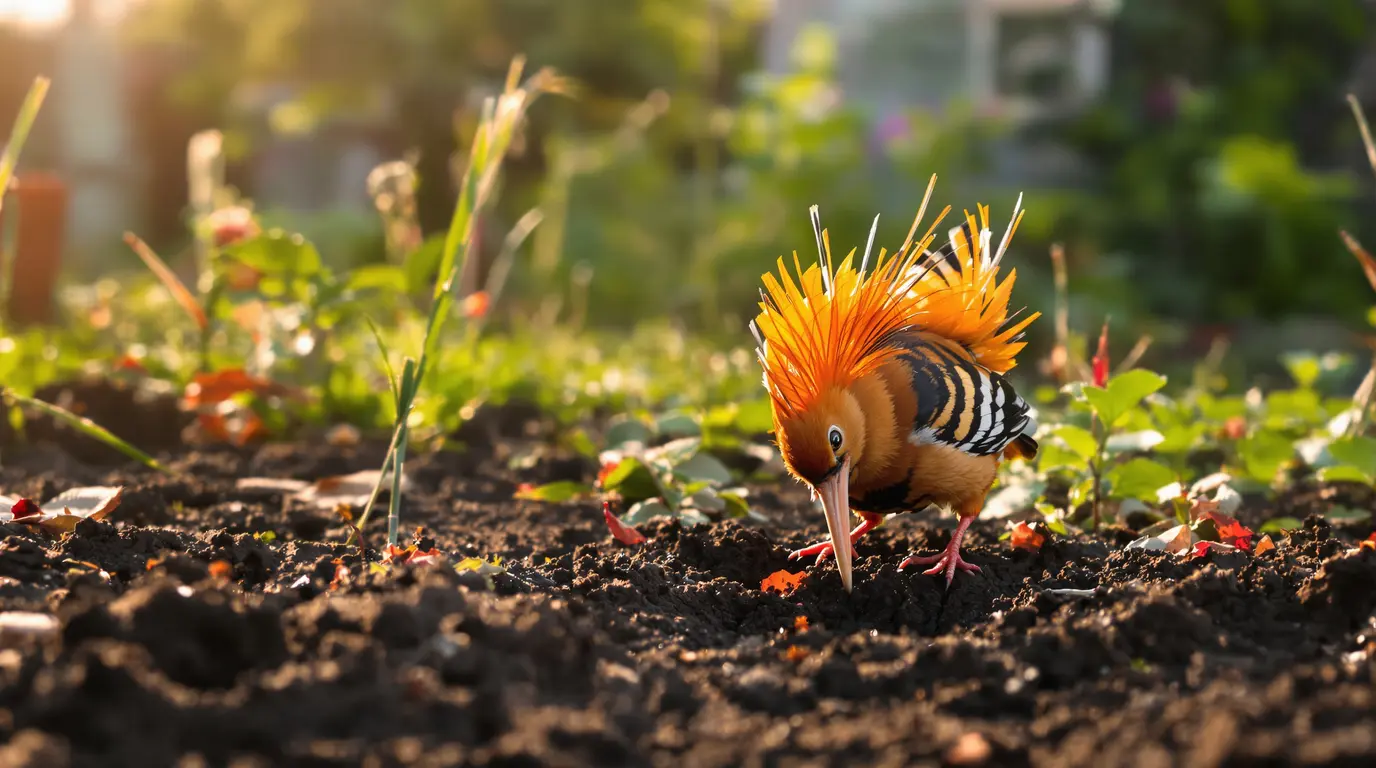 Huppe fasciée : si cet oiseau spectaculaire se pose chez vous, voici le signe très précis pour le jardin Huppe fasciée : si cet oiseau spectaculaire se pose chez vous, voici le signe très précis pour le jardin