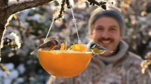 « Je l’ai posée hier, ils sont venus ce matin » : ma mangeoire maison à faire en 5 minutes attire les oiseaux