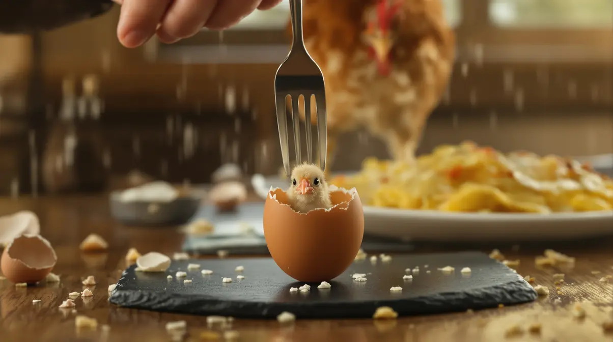 La science a tranché : on sait enfin qui de l’œuf ou de la poule est arrivé en premier La science a tranché : on sait enfin qui de l’œuf ou de la poule est arrivé en premier