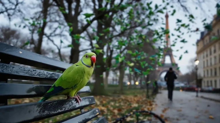 Perruches vertes : d&rsquo;où viennent ces oiseaux exotiques qui ont colonisé Paris et toute l&rsquo;Île-de-France ?